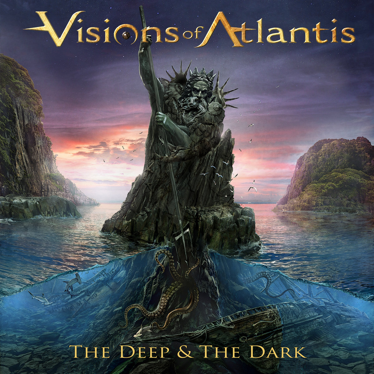 LP盤 ヴィジョンズ オブ アトランティス The Deep&The Dark The Deep & The Dark | Visions Of Atlantis