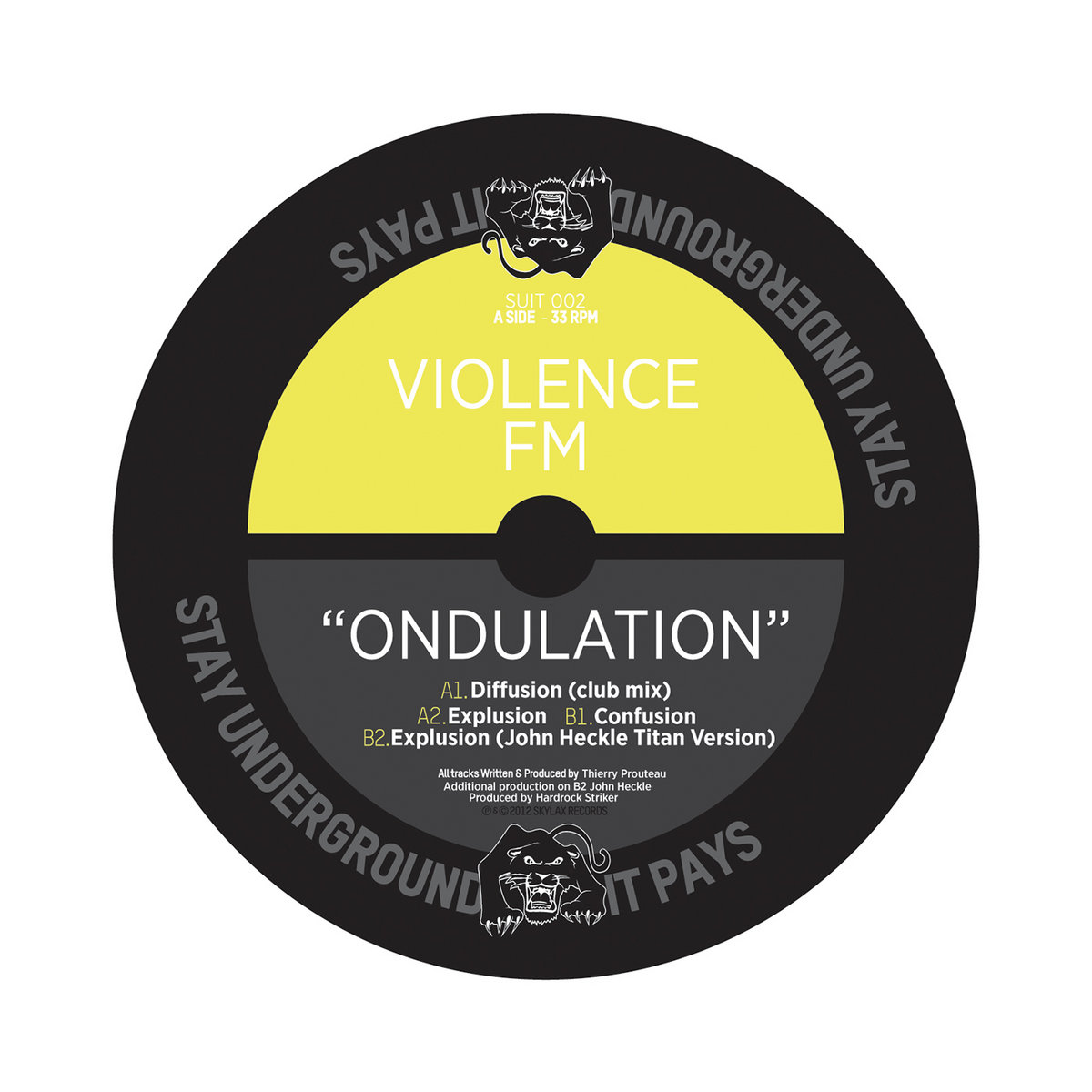Ondulation | Violence FM, John Heckle | SKYLAX RECORDS
