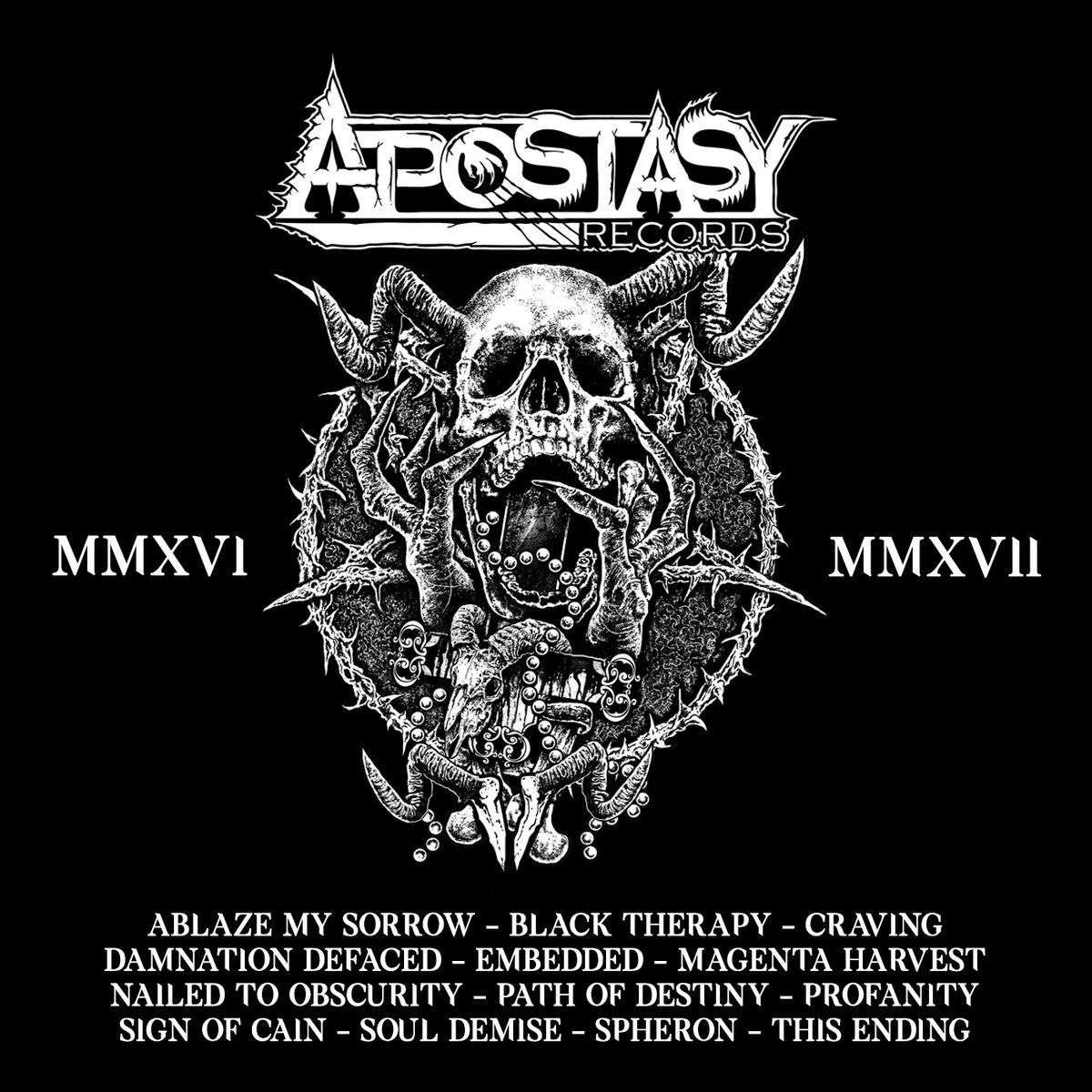 Releases MMXVI - MMXVII | Apostasy Records