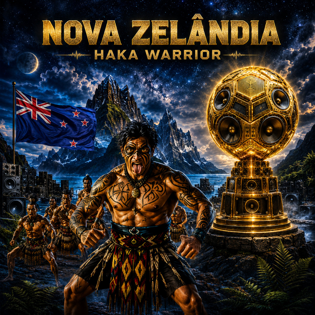 NOVA ZELÂNDIA - HAKA WARRIOR | TLFNKSL | TELEFUNKSOUL / TLFNKSL