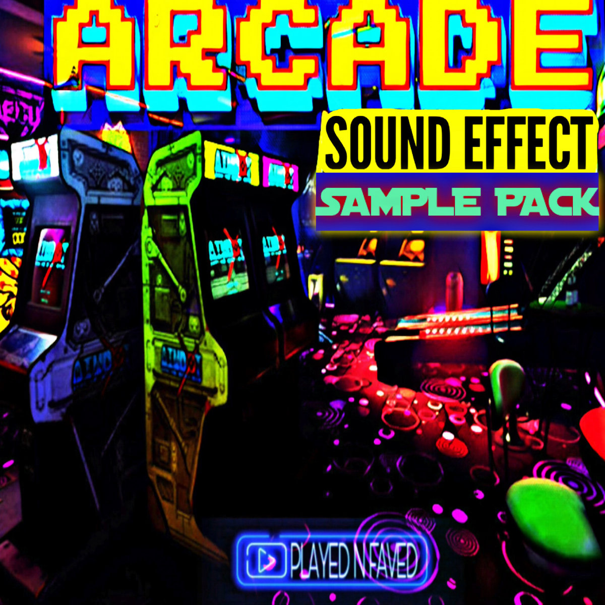 Arcade Sound Effects Sample Pack Played N Faved
