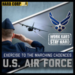 Exercise to the Marching Cadences U.S. Air Force