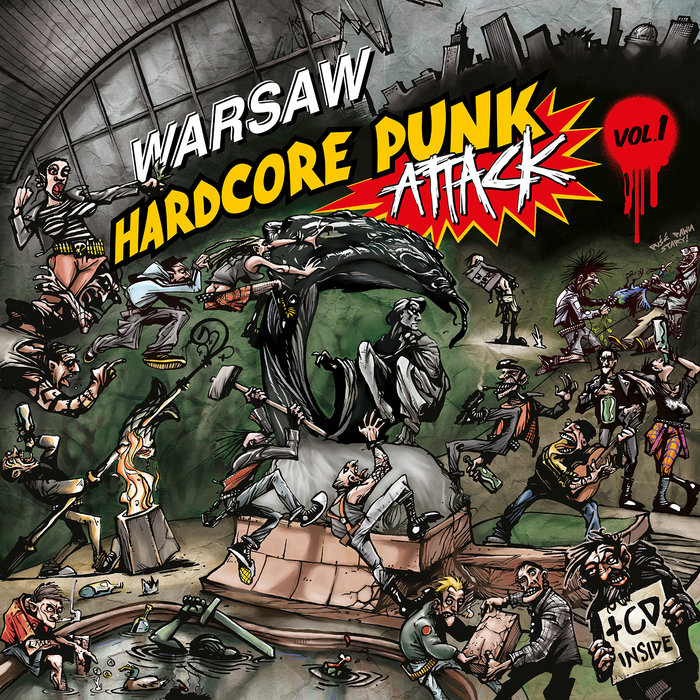 V/A WARSAW HARDCORE PUNK ATTACK VOL.1 LP | No Pasaran Records
