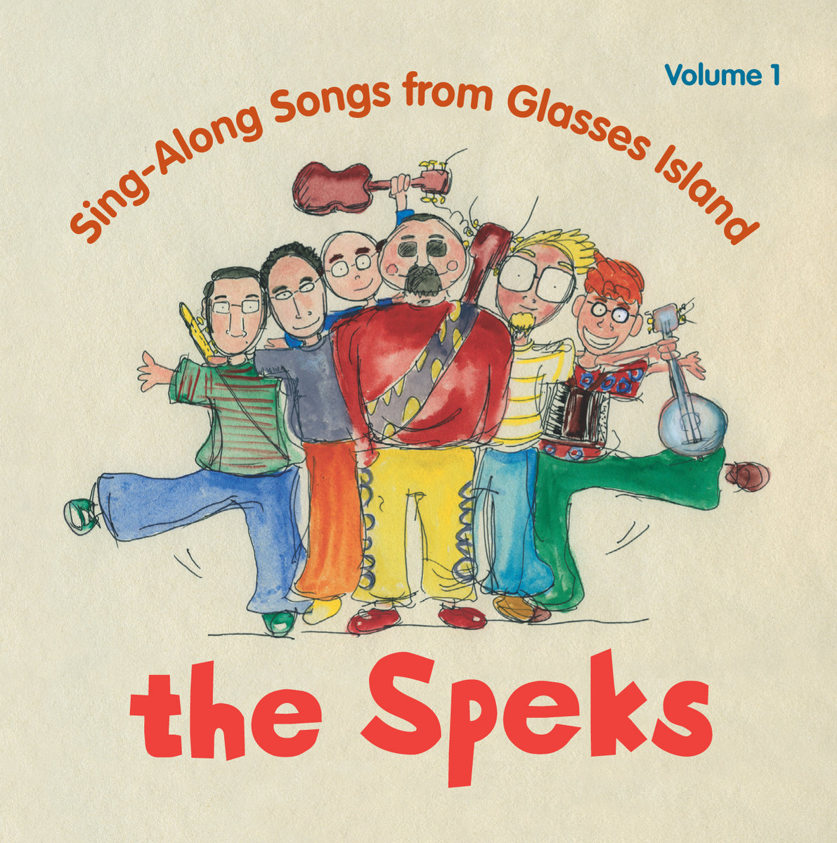 Sing-Along Songs from Glasses Island - Volume 1 cover