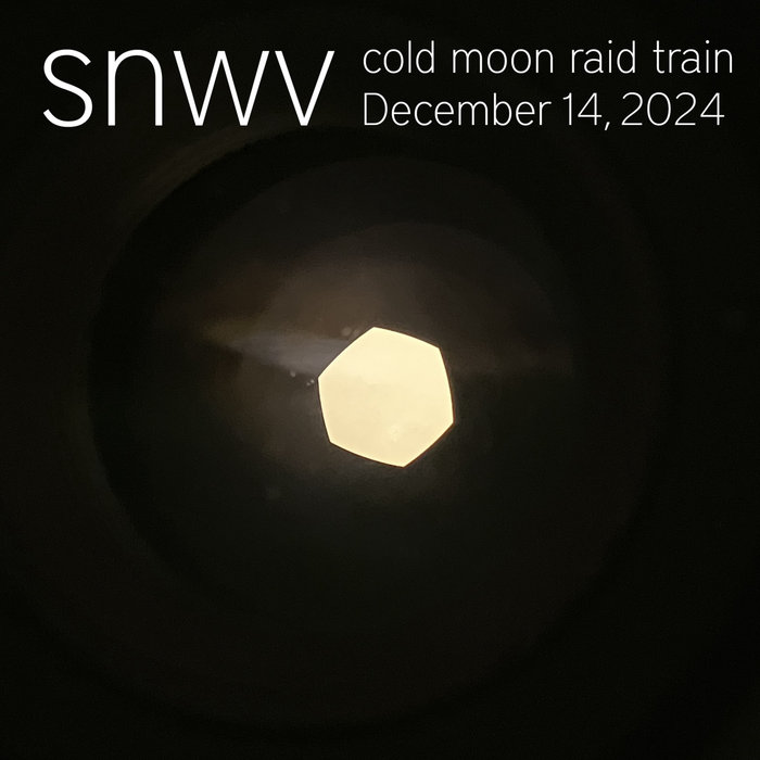 cold moon raid train, December 14, 2024 snwv