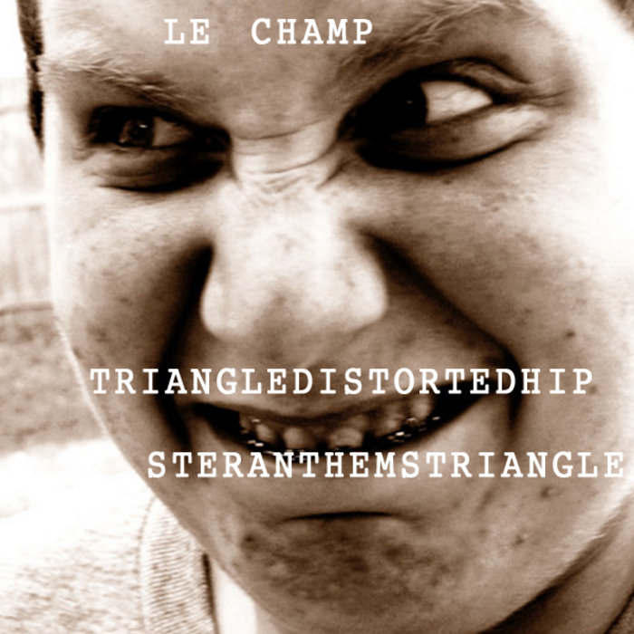 TRIANGLEDISTORTEDHIPSTERANTHEMSTRIANGLE | LE CHAMP | alex temple