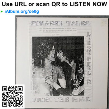 洋楽 Led Zeppelin Strange Tales From The Road Gary's Record Collection - 