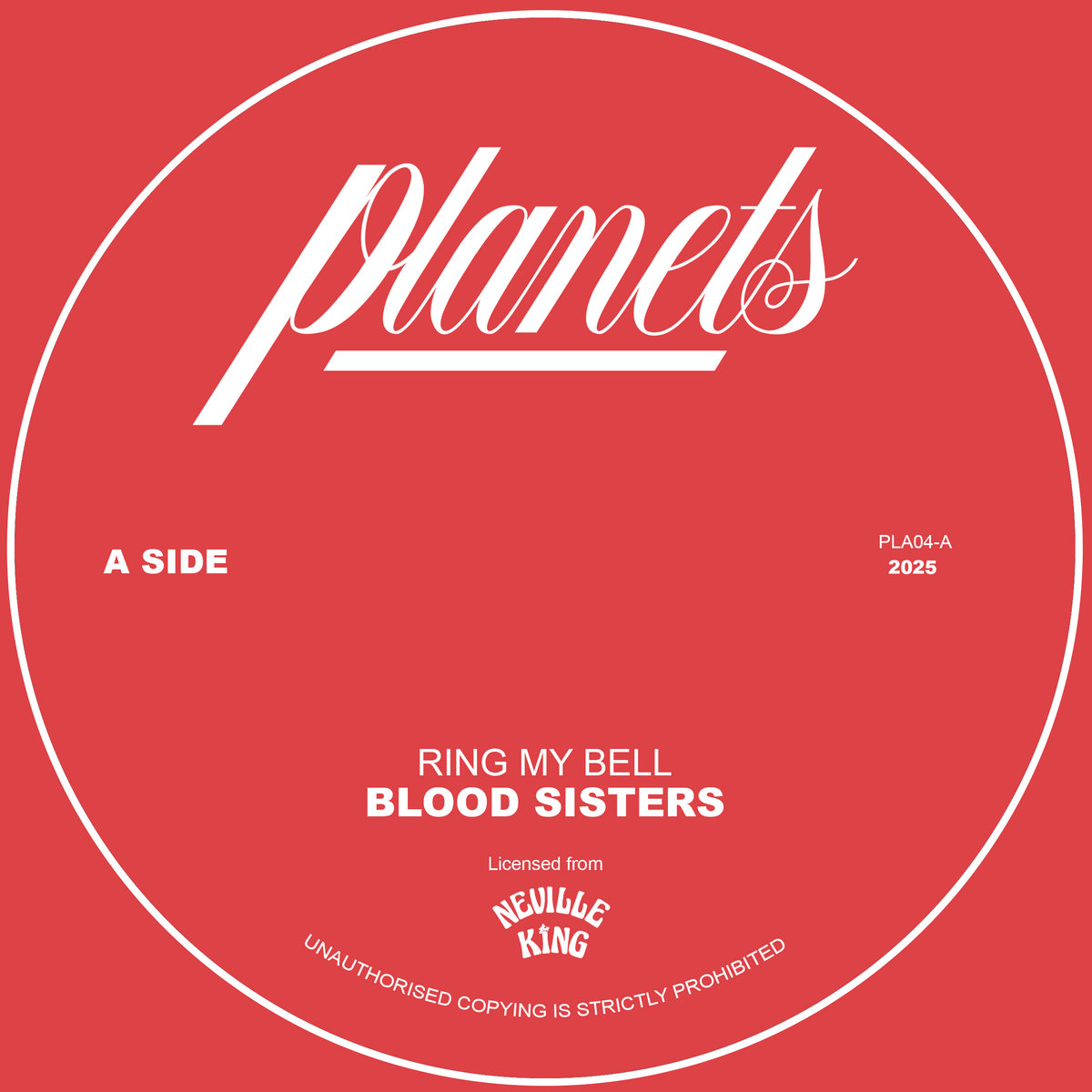 英12” Blood Sisters / One Blood Ring My Bell / Dub My Bell SCD002 SOUND CITY /00250 Blood Sisters / One Blood – Ring My Bell / One Blood Dub
