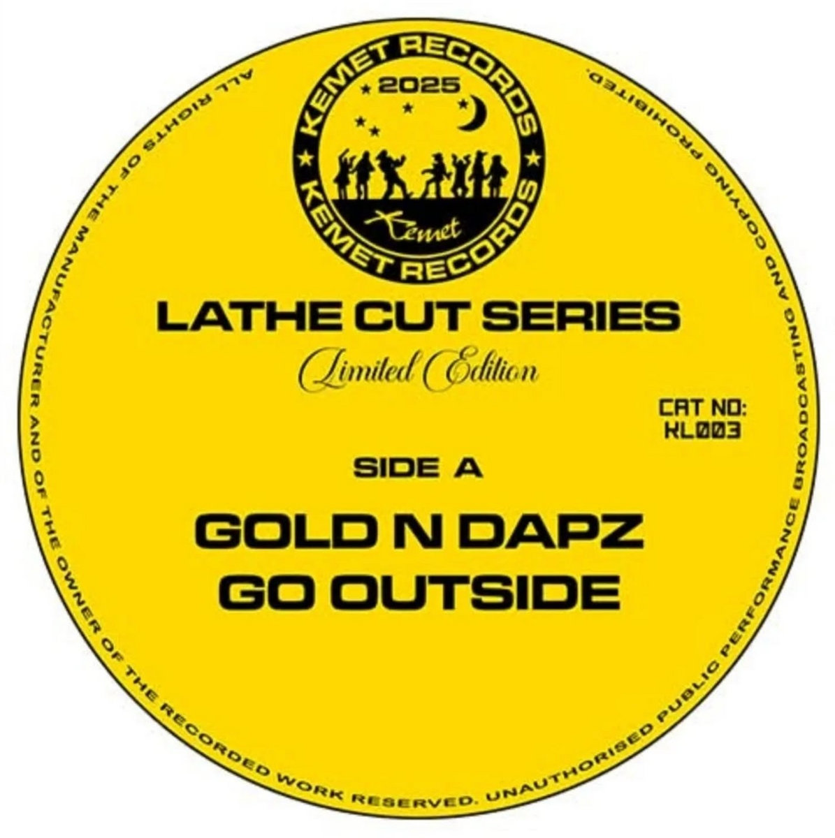 Kemet Records Limited Edition Lathe Cut Series KL003 | Kemet Records
