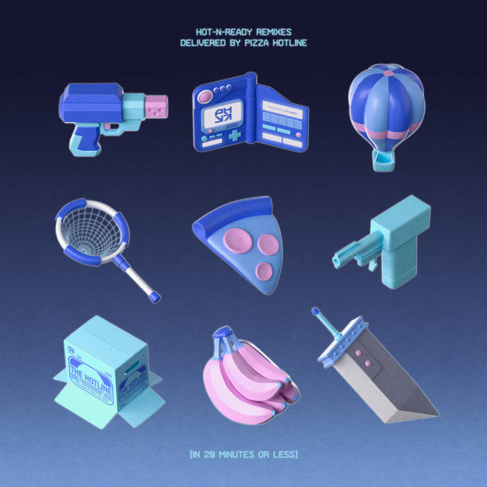 Hot-N-Ready Remixes Delivered by Pizza Hotline [In 20 Minutes or