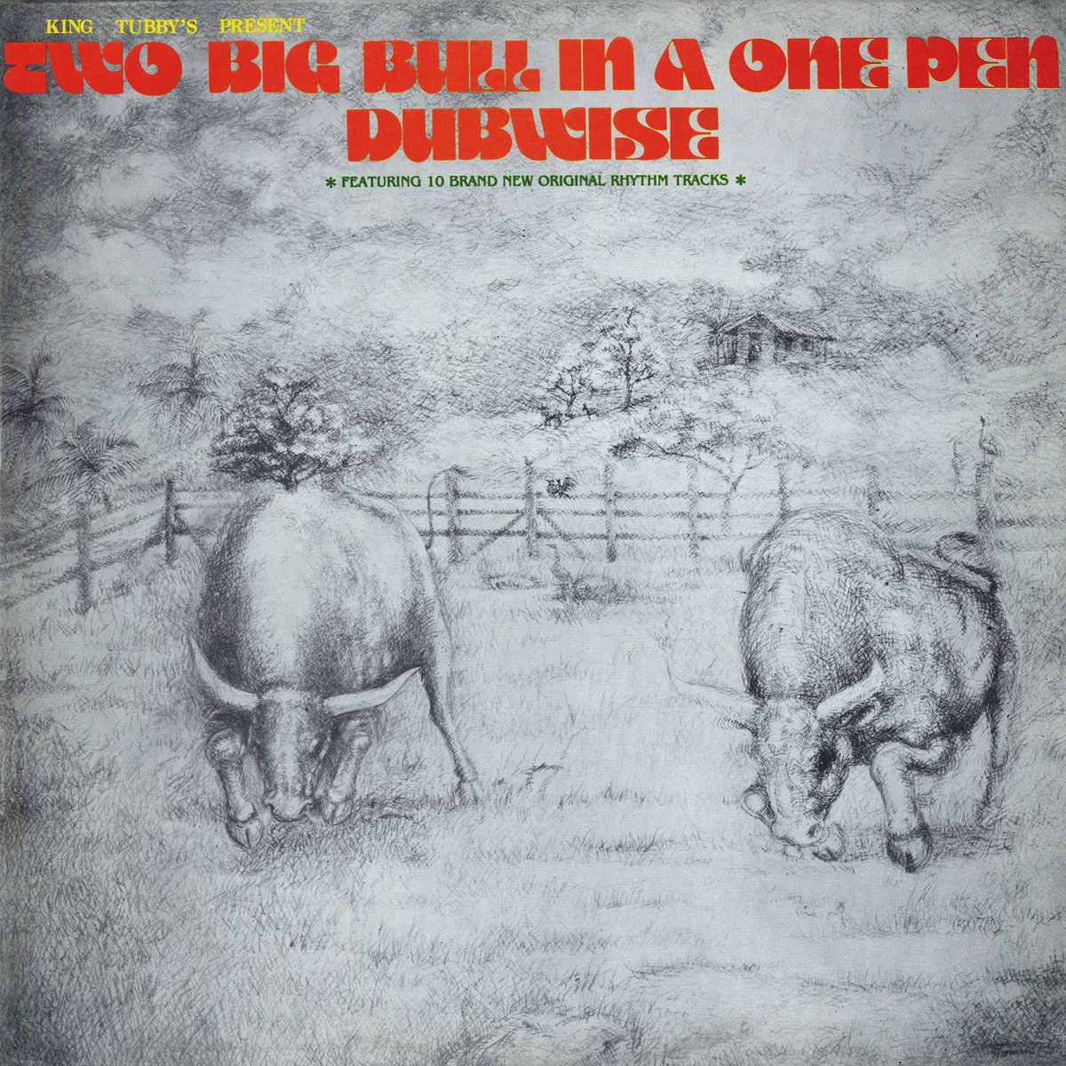 LP KING TUBBY Two Big Bull In A One Pen Dubwise NONE
