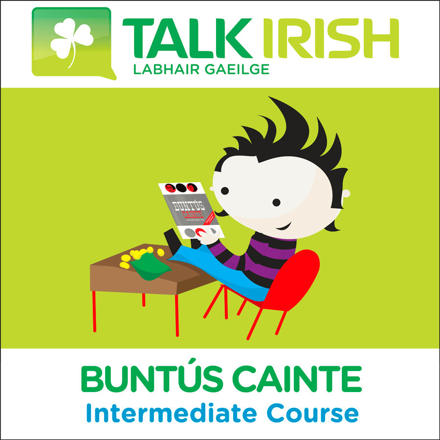 Buntús Cainte Intermediate MP3 Course cover