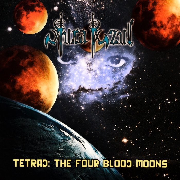 Tetrad The four blood moons Aura Azul