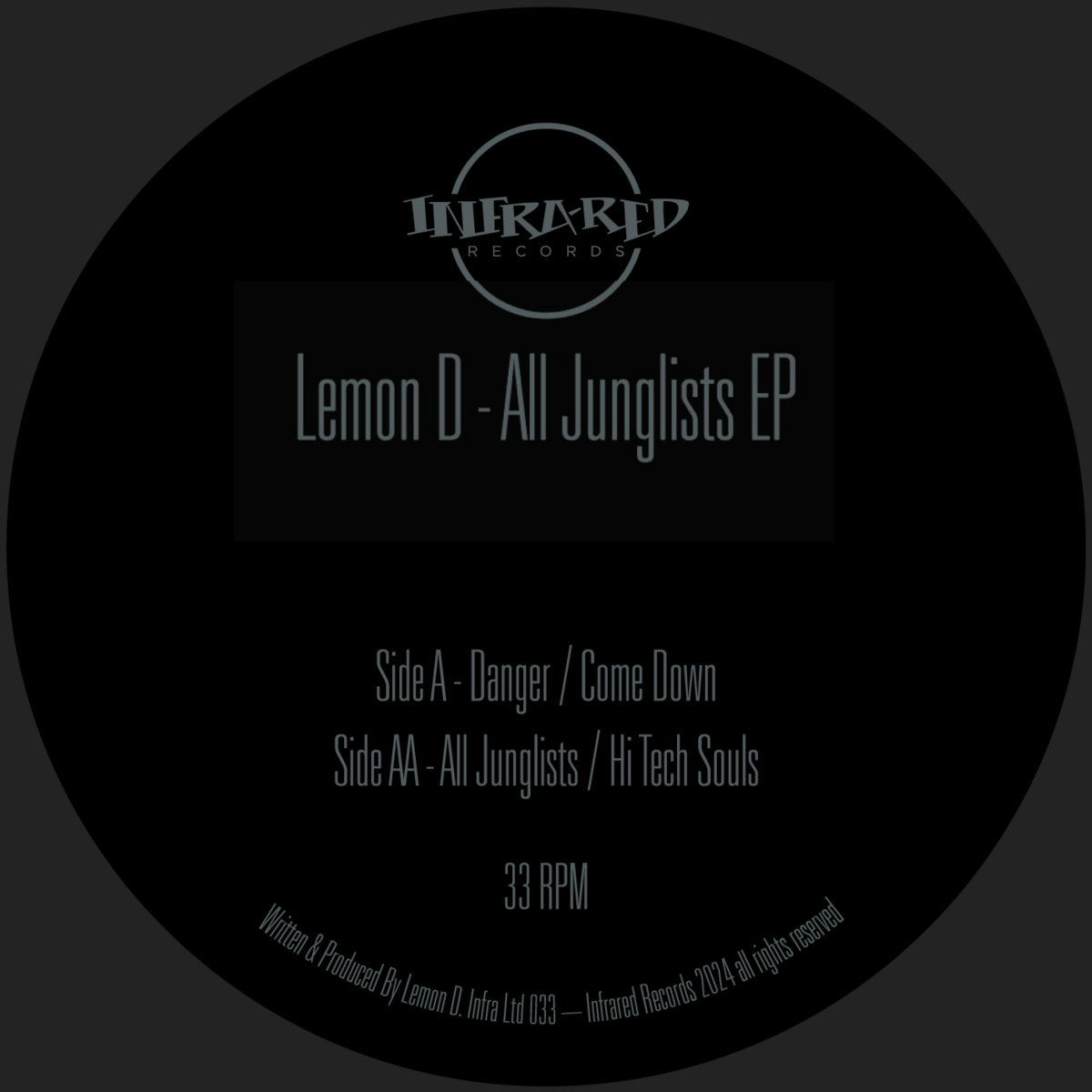 Lemon D - Toxic Rhythms E.P | Lemon D | Infrared Records