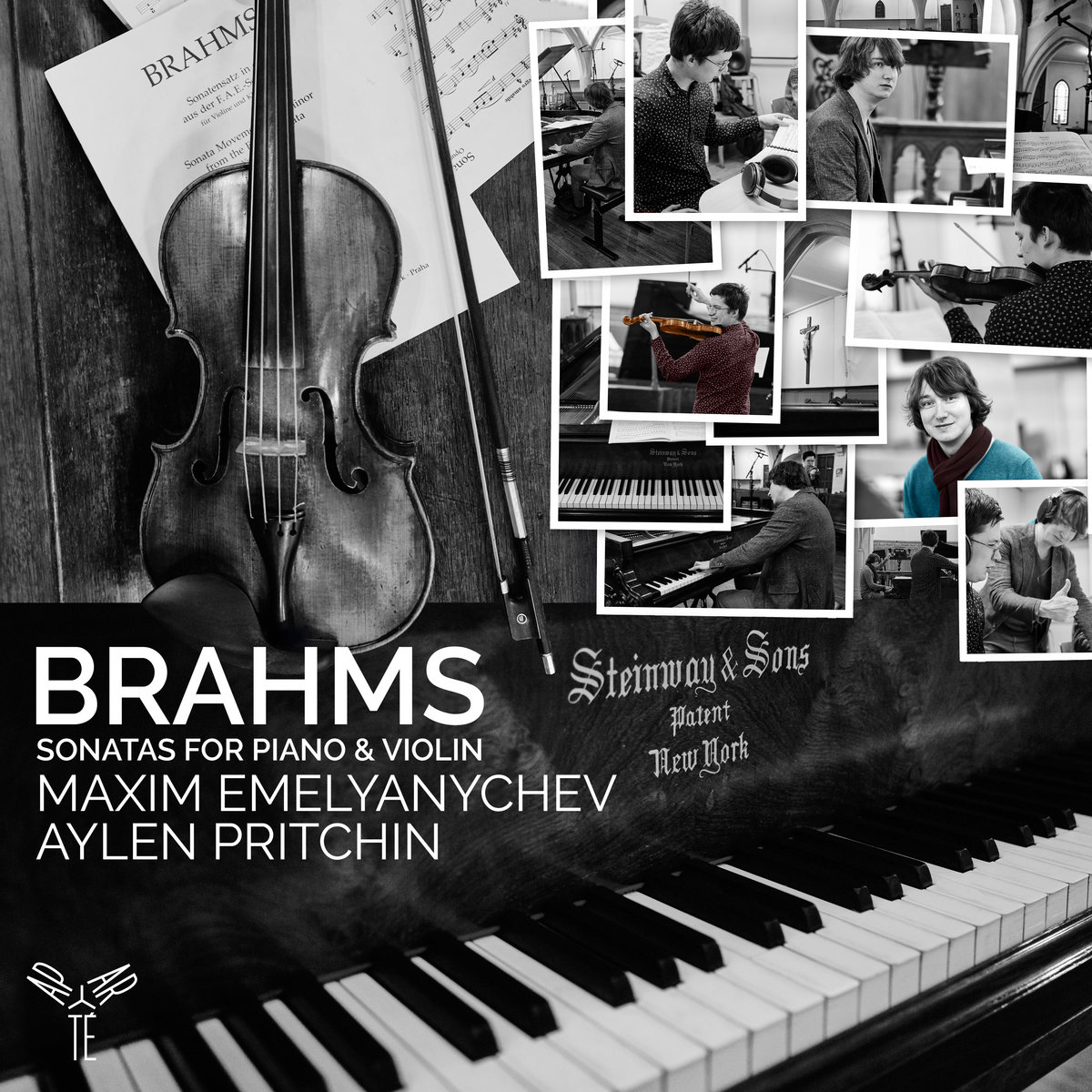 洋楽 Brahms: Sonatas for Violin & Piano Brahms: Sonatas for Piano and Violin | Maxim Emelyanychev, Aylen