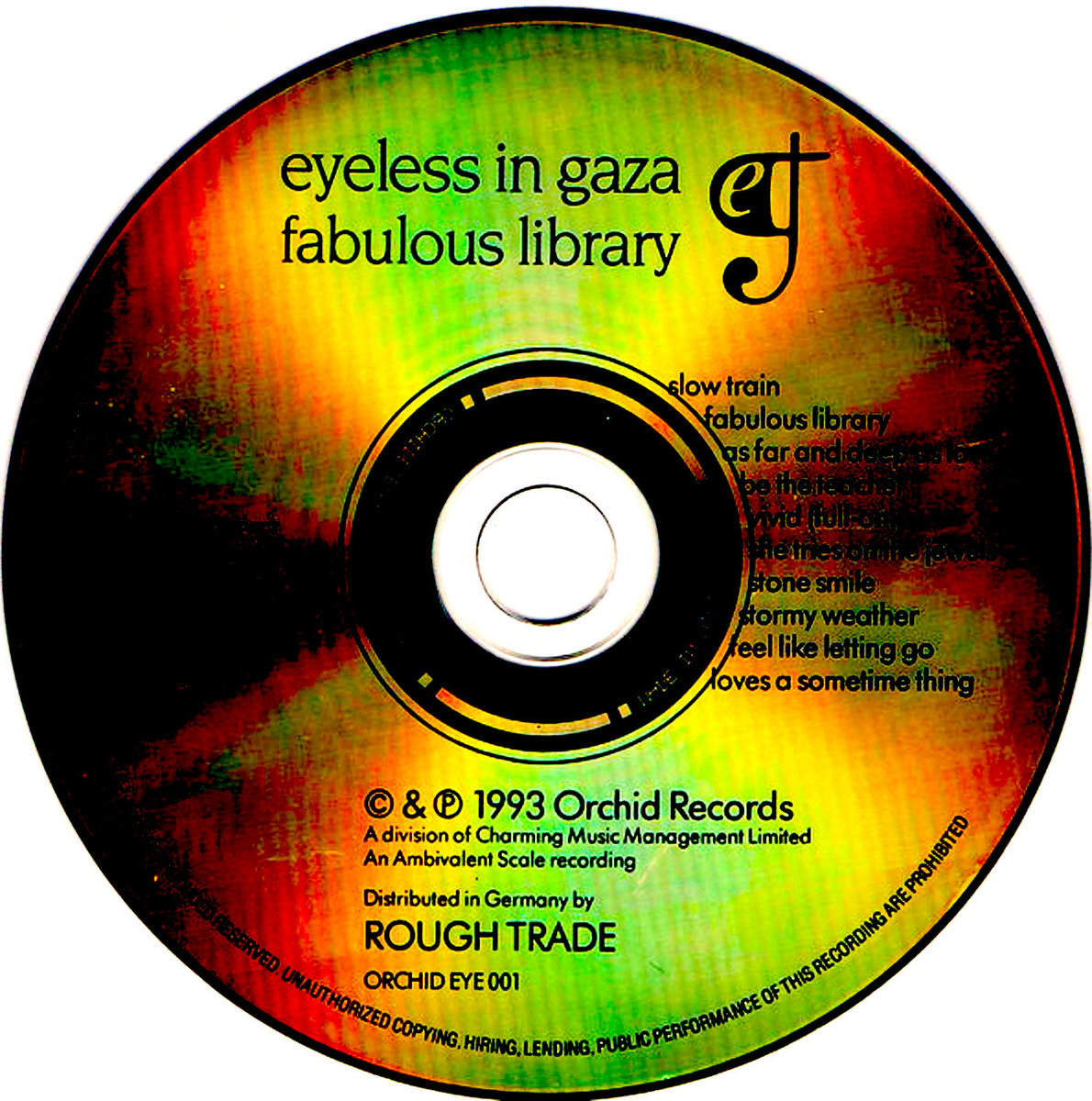 Fabulous Library | Eyeless In Gaza