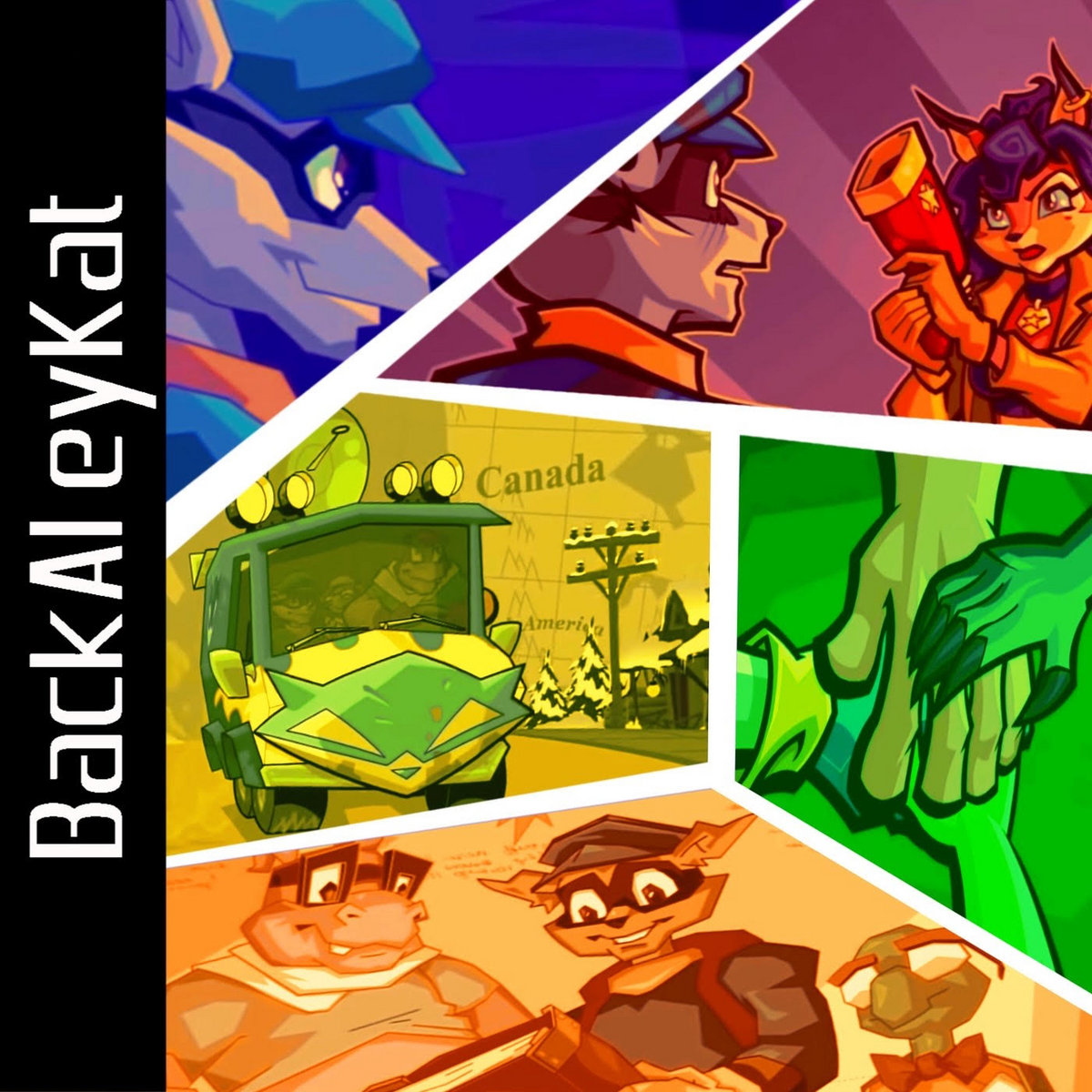 Sly Cooper & the Gang in | Back Alley Kat