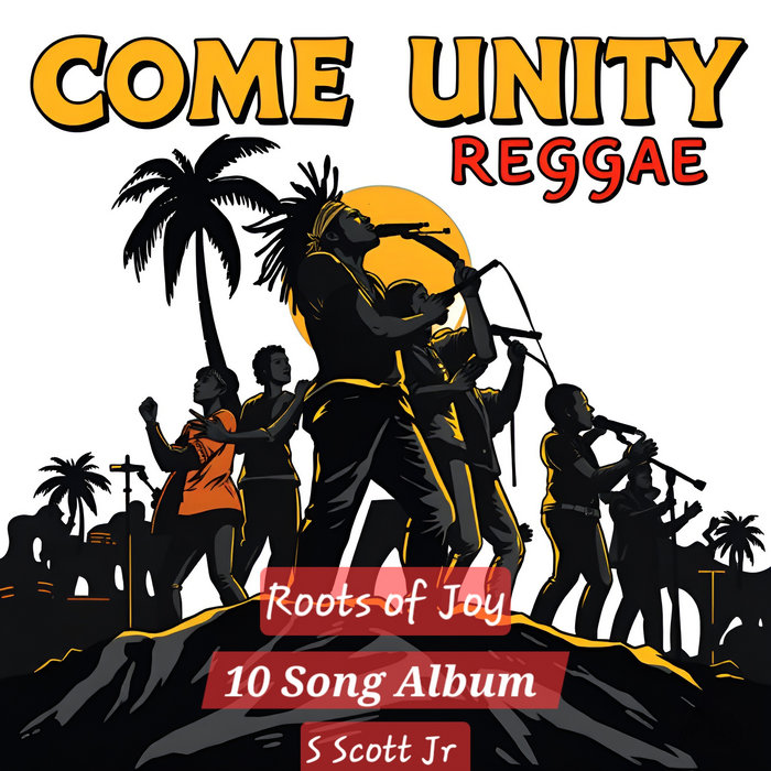 Come Unity Reggae Roots of Joy 10 Song Album | bysscott