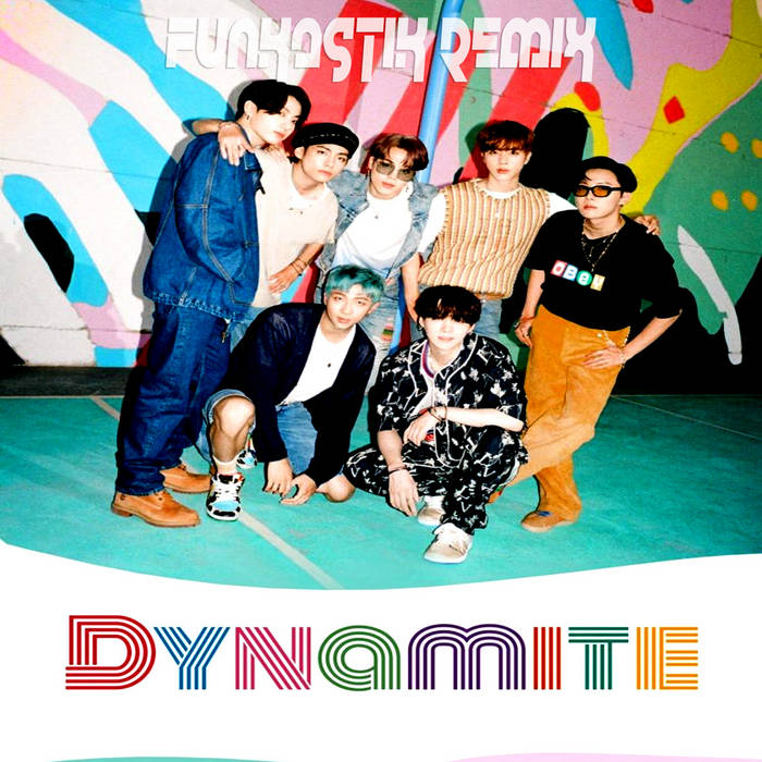Dynamite by bts (BTS (Dynamite) A3 Poster Frankly Wearing)