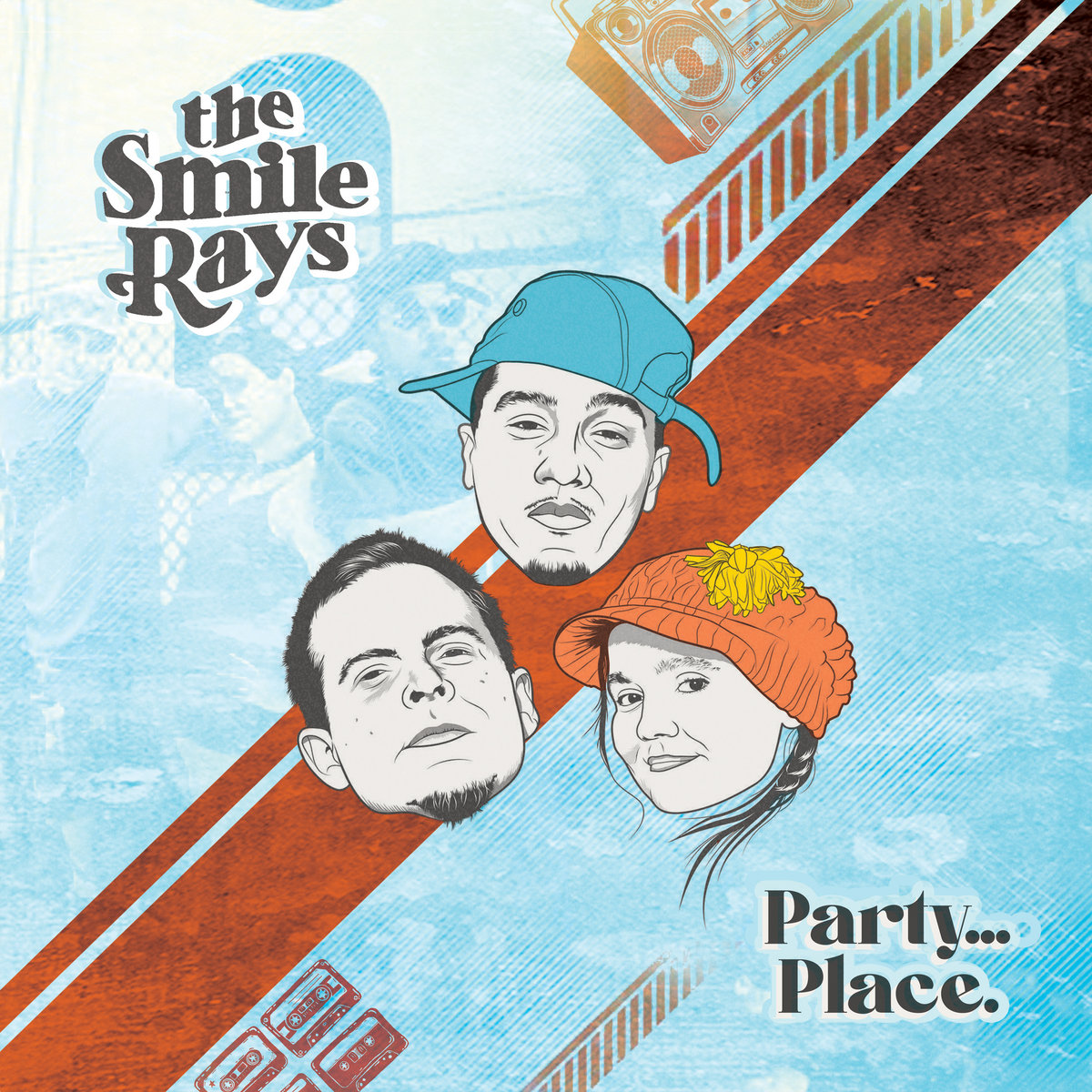 PartyPlace. (FP028) | The Smile Rays | FULL PLATE