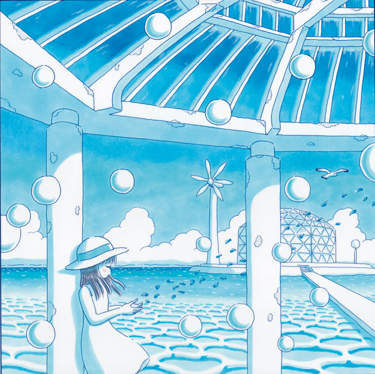 Summer Filled With Blue | renge | galaxy train