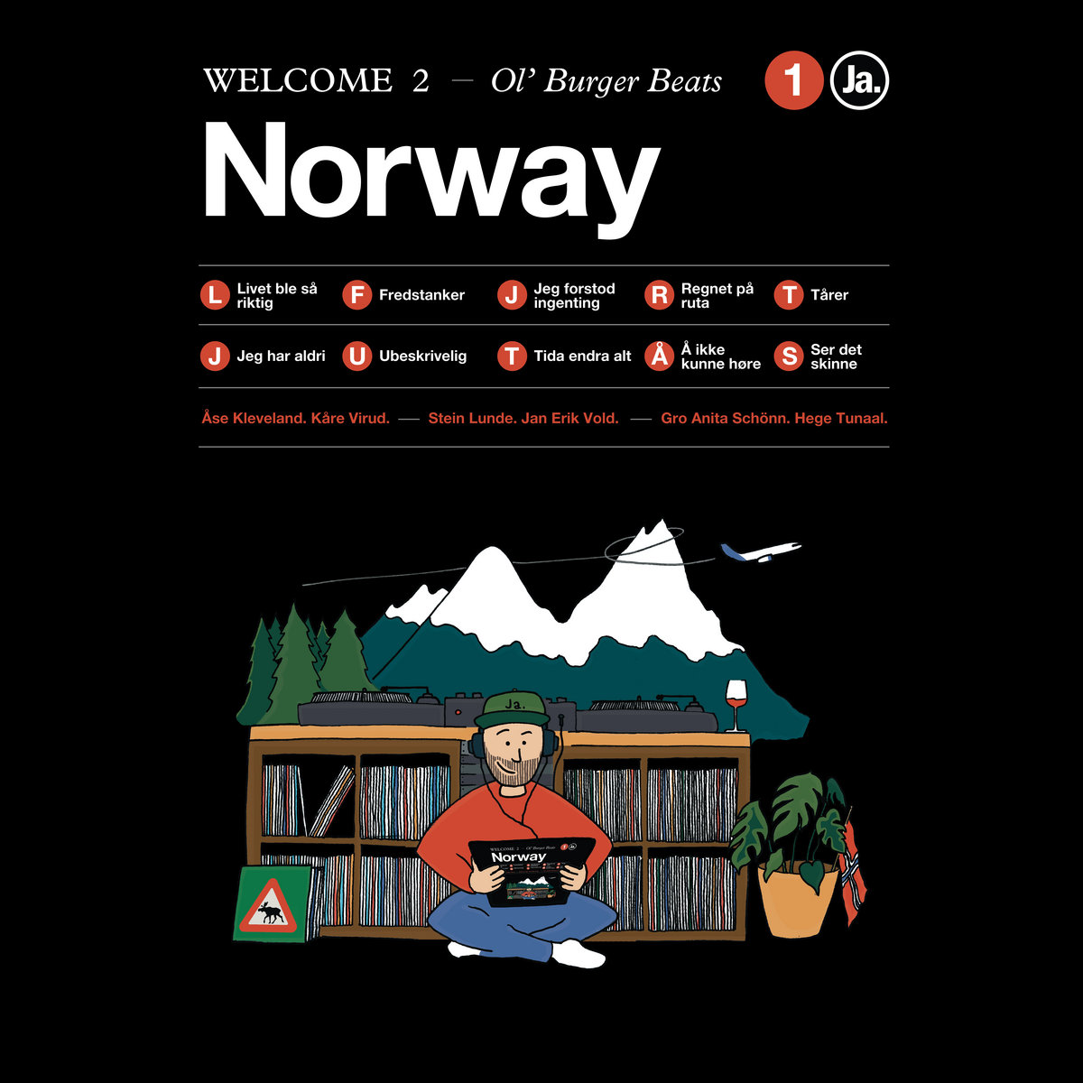 ノルウェイLP Ol Burger Welcome 2 Norway JANSEN157LP Jansen Plateproduksj 未開封 /00260 Welcome 2 Norway | Ol' Burger Beats