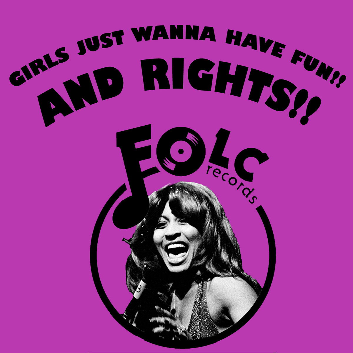 girls just wanna have fun and rights folc records