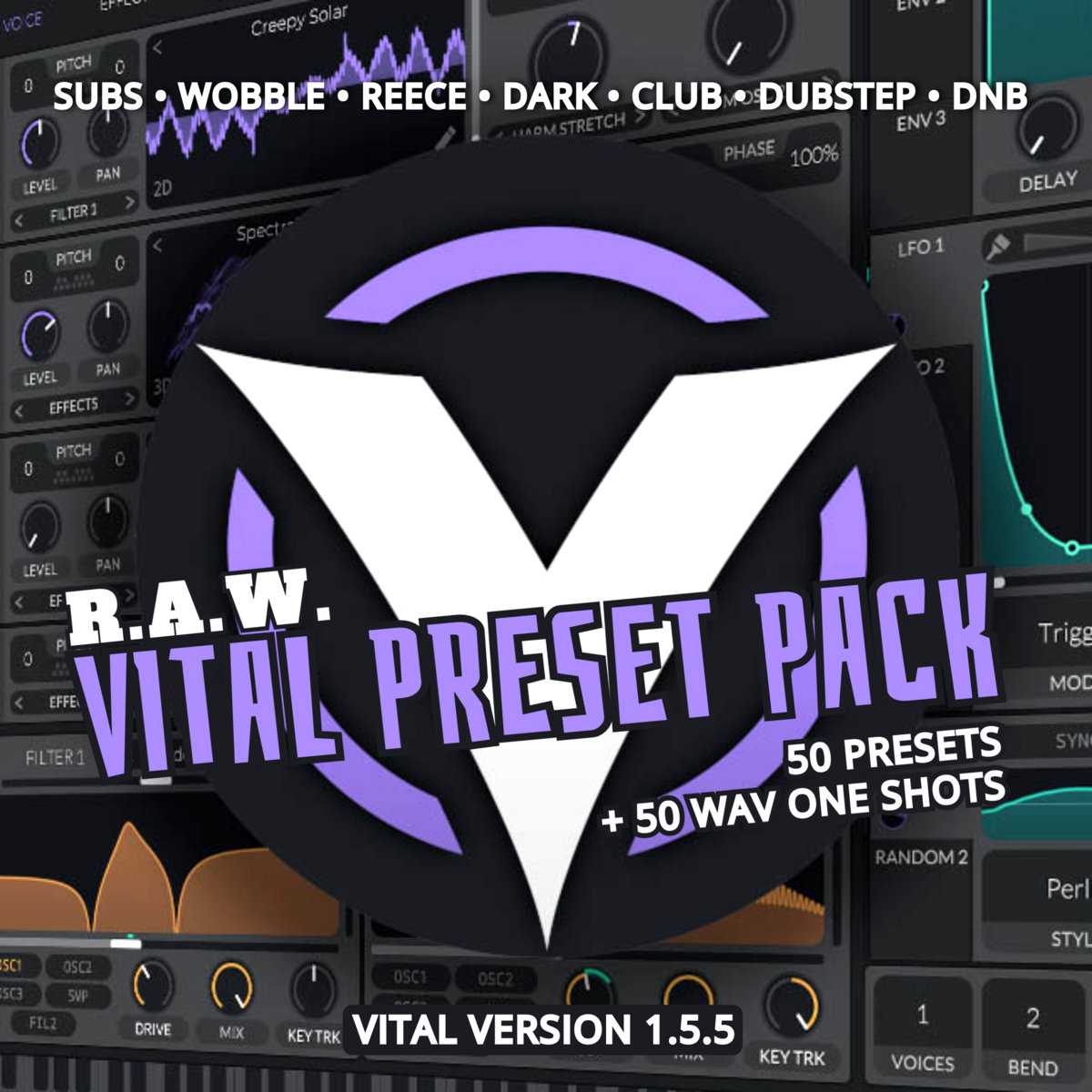 Vital Synth Preset Pack + WAV | R.A.W.