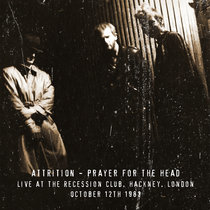 Prayer for the Head - Live at The Recession Club, Hackney. Oct 1983 cover art