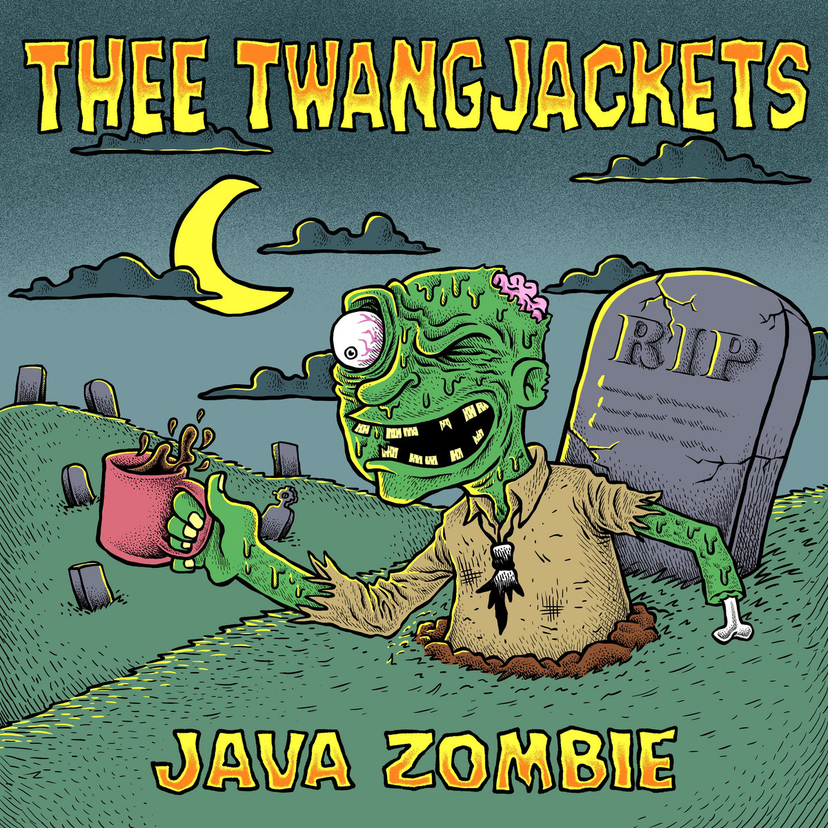 Java Zombie Thee Twangjackets