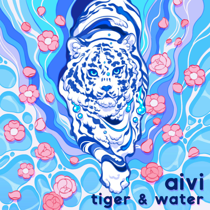 tiger & water, by aivi