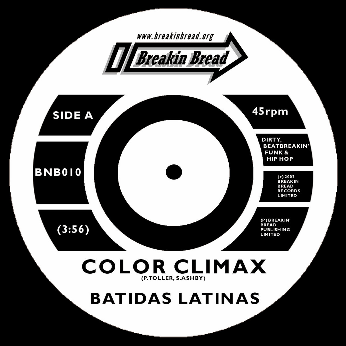 Color Climax - Batidas Latinas b/w Crabwalk | Breakin Bread