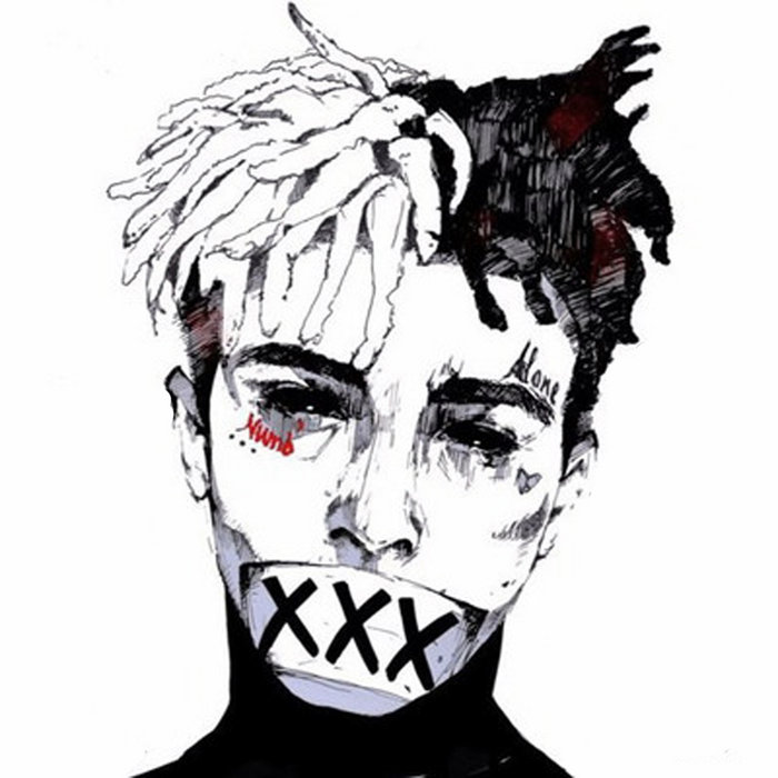 絵 xxxtentacion XXXTENTACION - SAD! [Cover] | XXXTENTACION | The Server