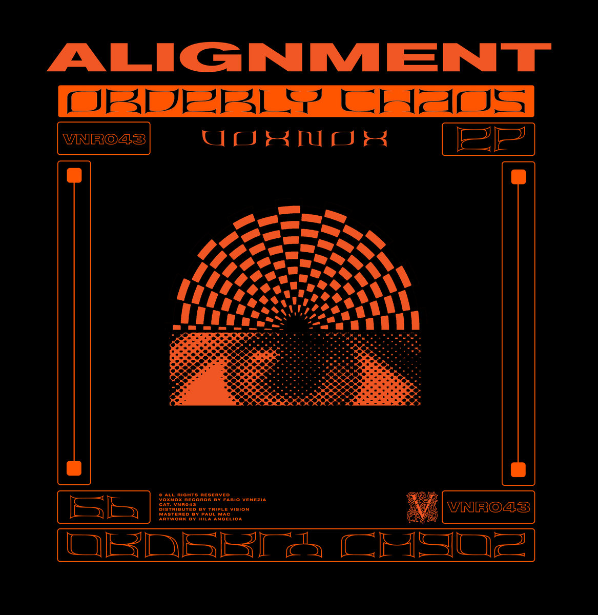 【FLAREUP】23SS★ Chaos and Order VNR043] Orderly Chaos | Alignment
