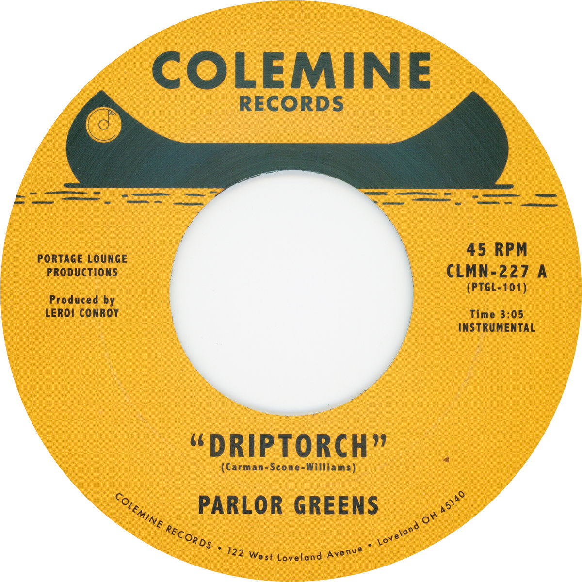 Driptorch / 200 Dollar Blues | Parlor Greens