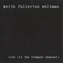 Live (at the Tremont Theater) cover art