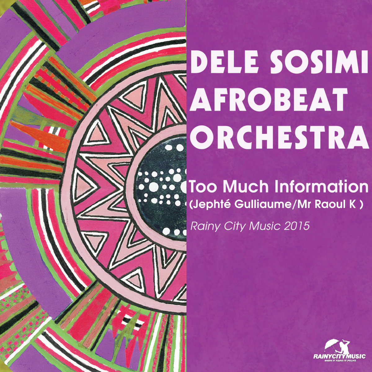 Dele Sosimi ‎/ Too Much Information オリジ盤 Dele Sosimi Orchestra - Too Much Information ( Remixes ) | Rainy