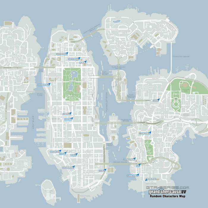 Карта голубей в гта 4