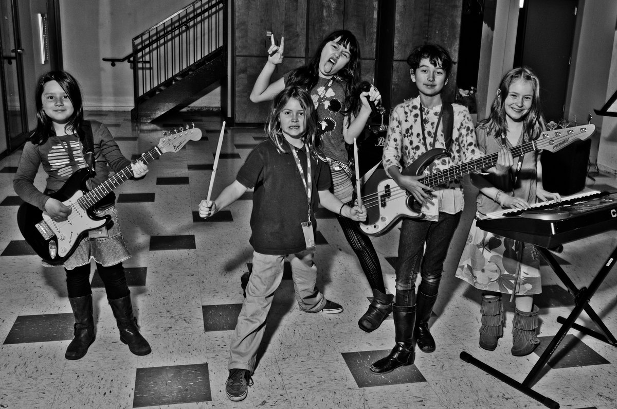 Ice party by The warriors Band Bay Area Girls Rock Camp