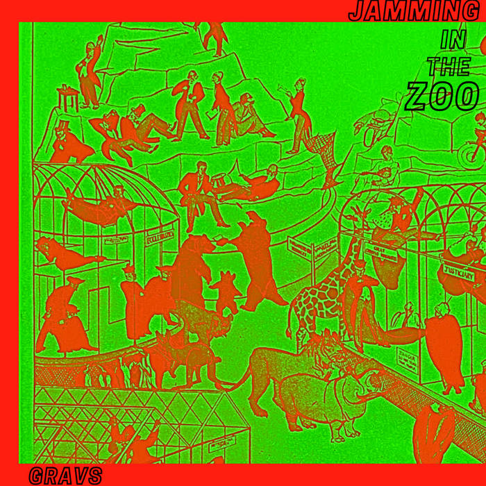 Jamming in the Zoo / Disaster Spaghetti (Single 2024) Cover Art