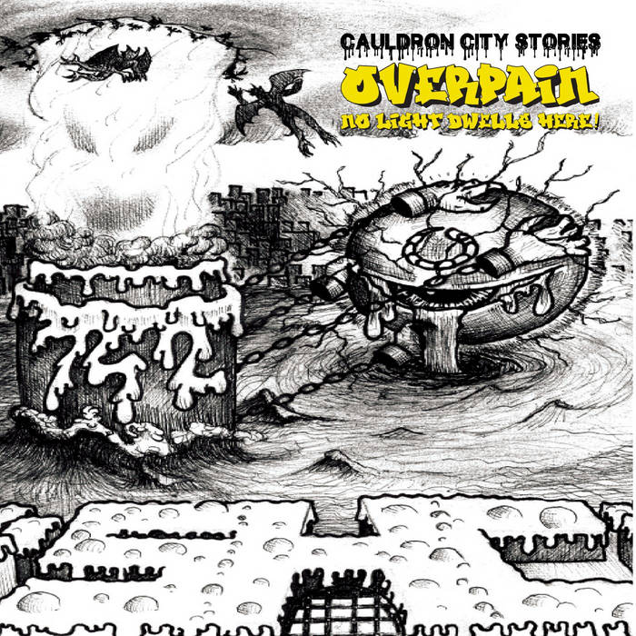 洋楽 Cauldron / Suicide In The City Cauldron City Stories:No Light Dwells Here | Overpain