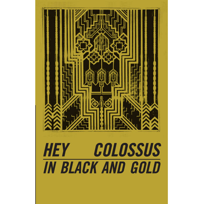 HEY COLLOSUS ? IN BLACK AND GOLD