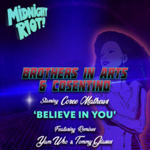 Brothers In Arts & Cosentino feat Coree Mathews 'Believe In You' EP cover art
