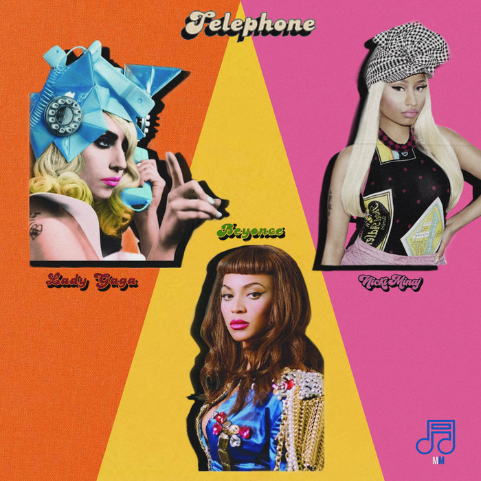 Lady Gaga - Telephone feat. Beyoncé 7\" Lady Gaga Featuring Beyoncé – Telephone – Vinyl (7