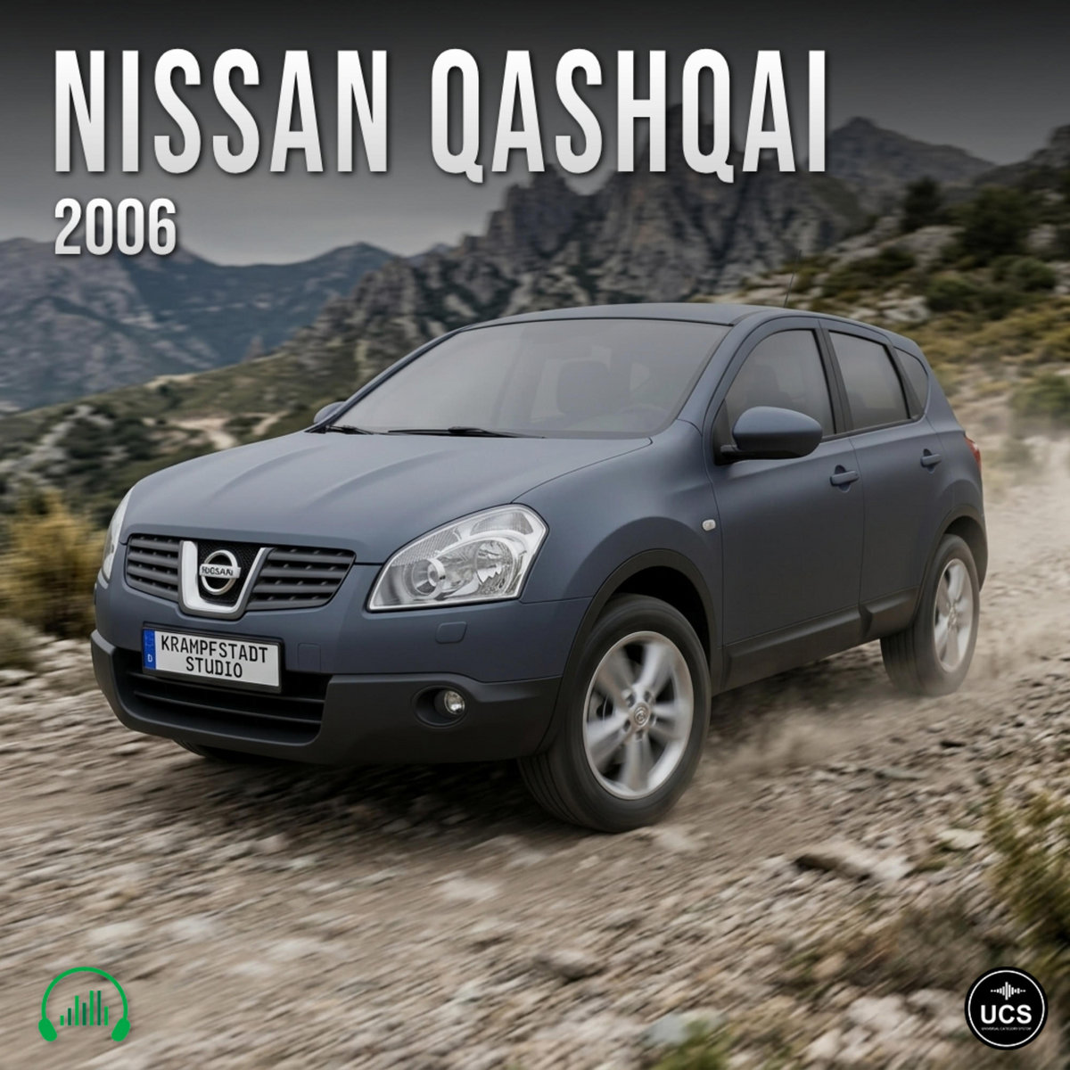 Nissan Qashqai 2006 compact crossover SUV sport utility vehicle