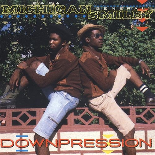 英LP Michigan, Smiley Downpression GREL42 Greensleeves UK /00226 LP MICHIGAN & SMILEY Downpression GREL42 Greensleeves