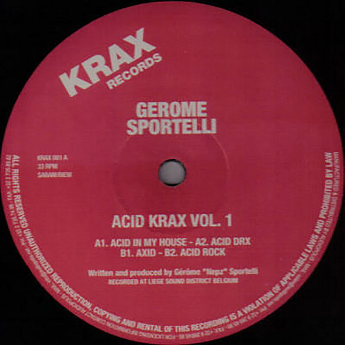 Acid Krax Vol. 1 | Gerome Sportelli