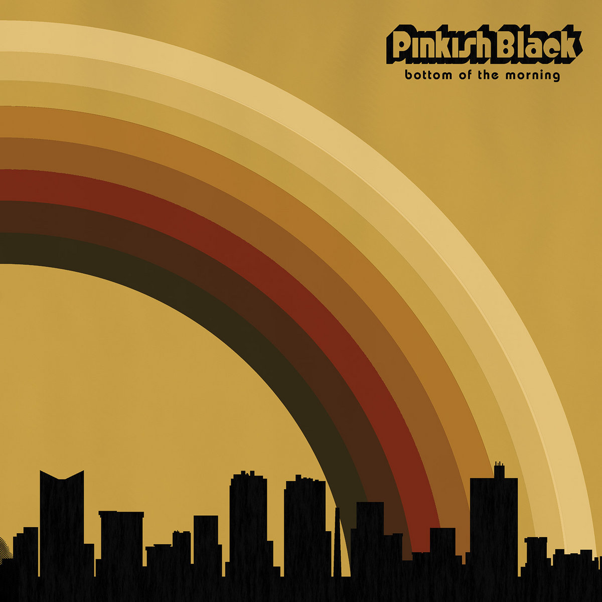 Brown Rainbow | Pinkish Black