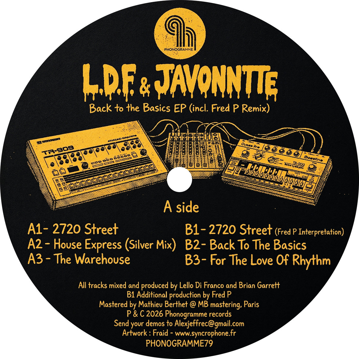 Back to the Basics EP (incl. Fred P Remix) | L.D.F. & Javonntte