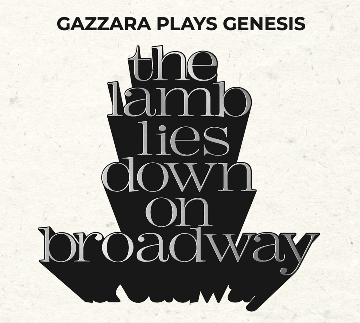 Gazzara plays Genesis: The Lamb Lies Down On Broadway (double